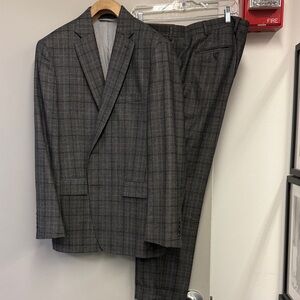 Todd Snyder Gray Plaid Two-Piece Suit